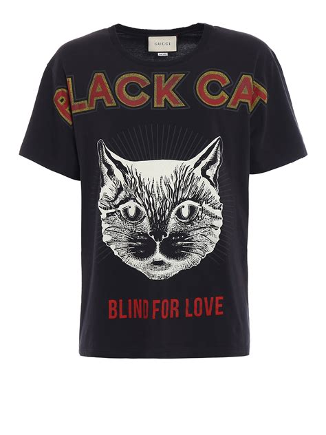 black cat gucci shirt|new Gucci pet collection.